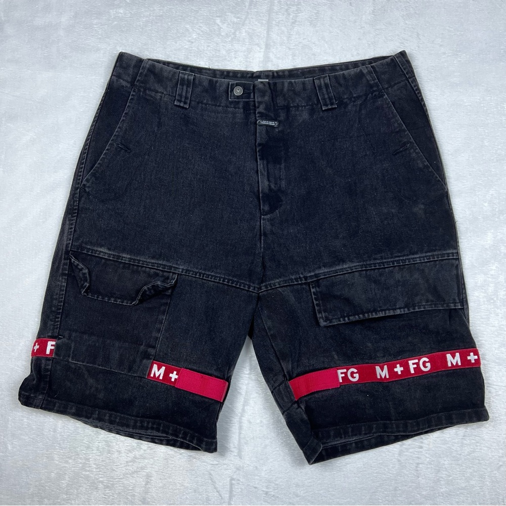 Vintage Y2K Marithe Francois Girbaud Shuttle Tape Denim Shorts Size 42